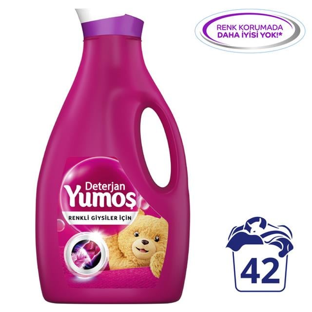Yumoş Sıvı Deterjan Renkli 2520ml