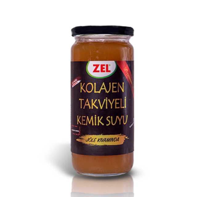 Zel Kolajen Takviyeli Premium Kemık Suyu 480ml