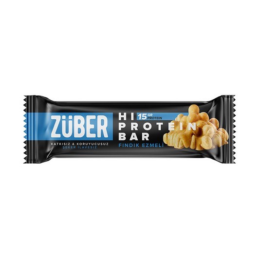 Züber Hi-Protein Fındıklı Bar 45gr