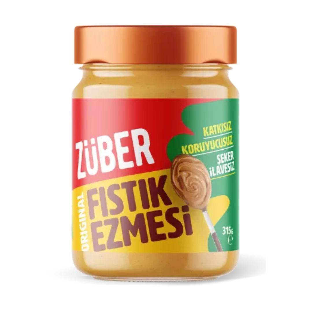Zuber Original Fıstık  Ezmesi Ballı 315 gr