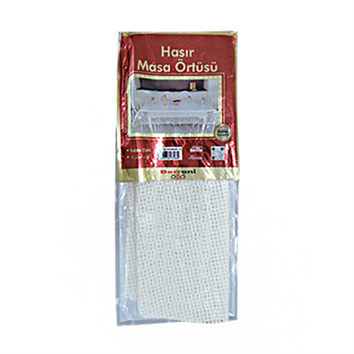 BERRONI 2301-02 HASIR MASA ORTUSU 140X140cm