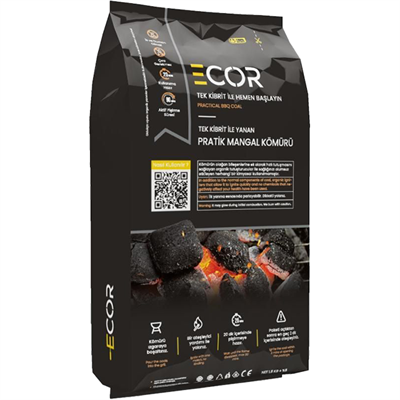 Ecor 1,5 Kg Pratik Mangal Kömürü