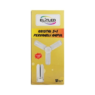 ELITLED 40W KRISTAL KOLLU BEYAZ LED AMPUL