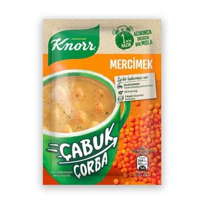 Knorr Çabuk Çorba Mercimek- 22Gr