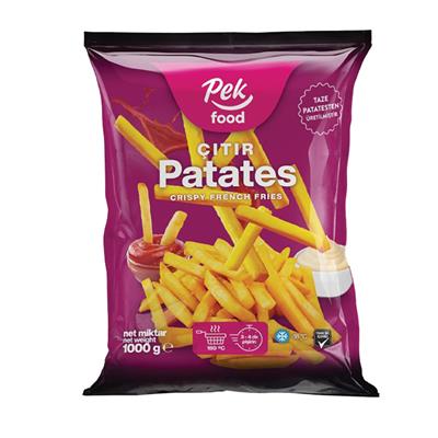 Pek Food Çıtır Patates 1000gr