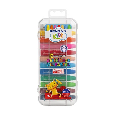 PENSAN 99967 12lı PASTEL BOYA PRATIK KUTU