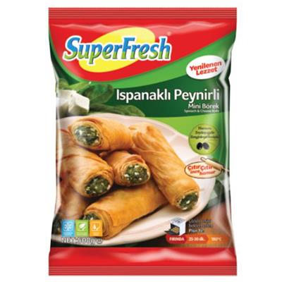 Süperfresh Mini Rulo Ispanaklı Börek 500gr