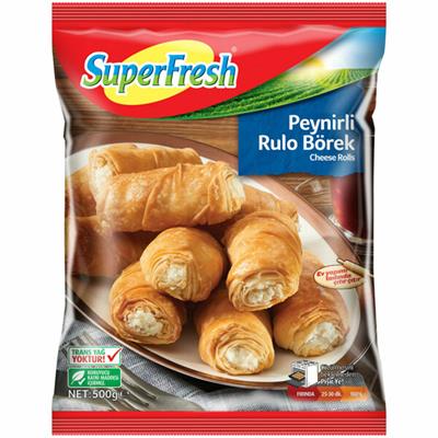 Süperfresh Mini Rulo Peynirli Börek 500gr