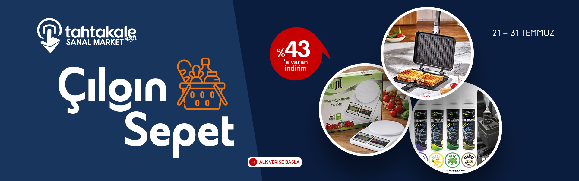 Çılgın Sepet Kampanya