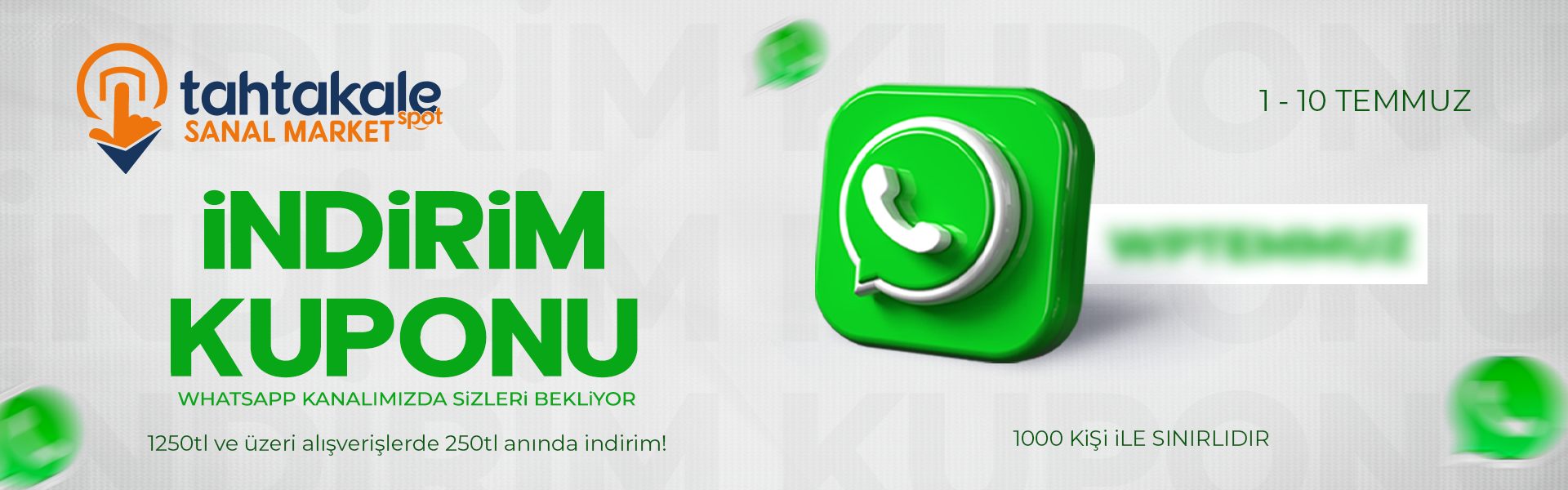 Whatsapp Kupon