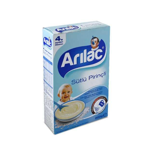 Arılac Sütlü Pirinçli Mama 200gr