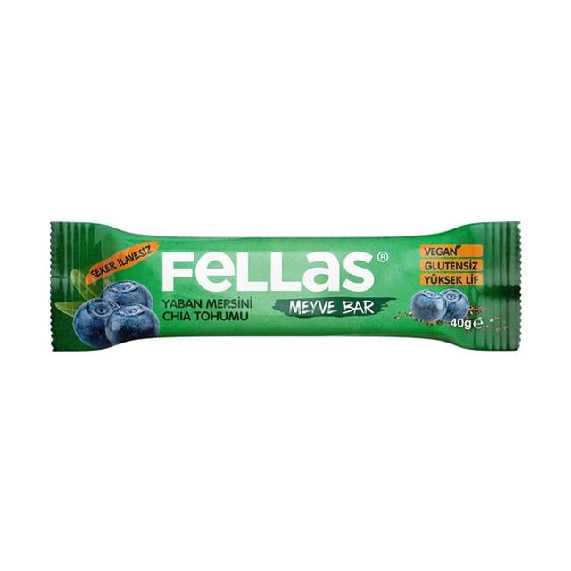 Fellas Meyve Bar Chia-Yaban Mersini 40GR