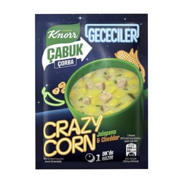 Knorr Çabuk Çorba Crazy Corn 18gr