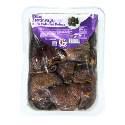 Izum Zeyrinyağlı Kuru Patlıcan Dolması 350gr