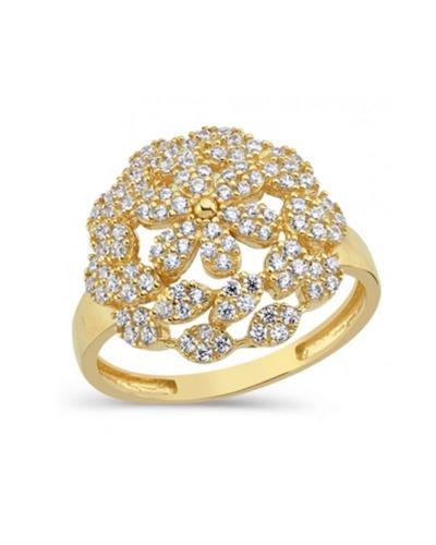 Taşlı Motif 14 Ayar Altın YüzükTaşlı Motif 14 Ayar Altın YüzükTaşlı Yüzükler