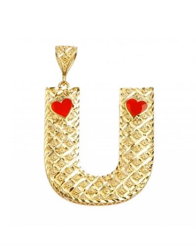 Ü Harfi Altın Kolye Ucu 14 AyarÜ Harfi Altın Kolye Ucu 14 AyarKolye Uçları