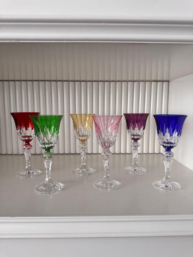Kristal Kahve Yanı Kadeh 6 lı 