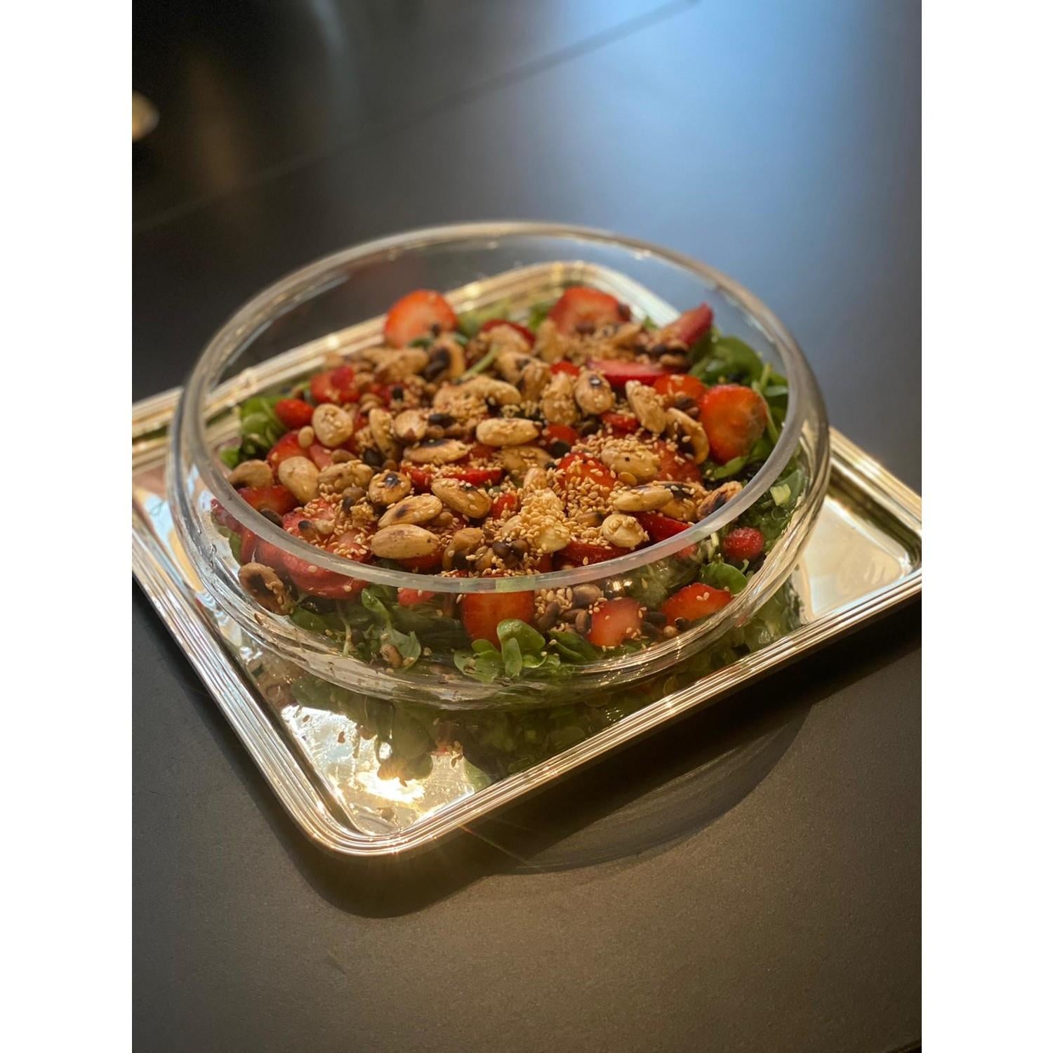 Tombul Cam Salata Kasesi 22cm