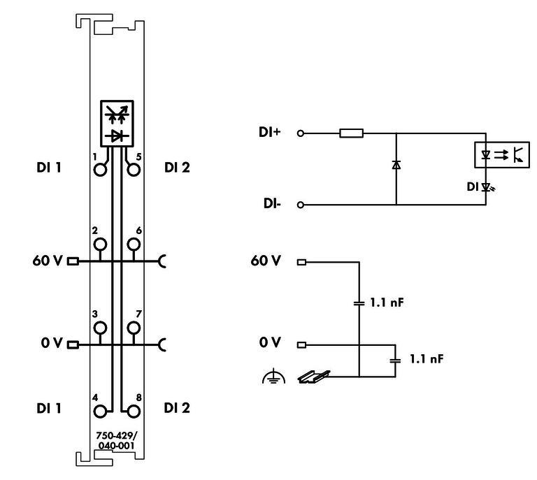 WAGO 750-429/040-001   