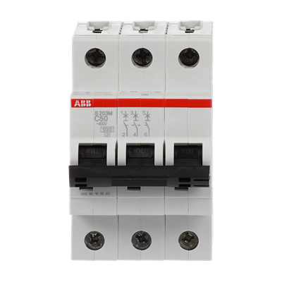 2CDS273001R0504 S203M-C50 3X50A 10KA C Otomat 3P