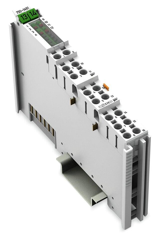 WAGO 750-1491   2 Kanallı Analog Giriş Direnç Köprüleri (load cell)