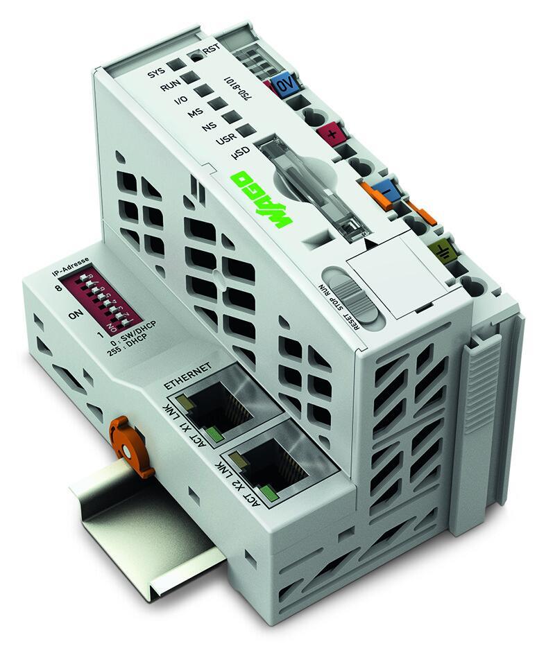 WAGO 750-8101  Kontrolör PFC100 2xETHERNET
