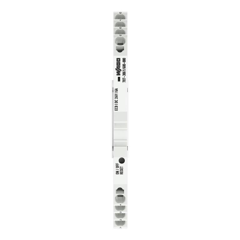 WAGO 787-3861/600-000  Elektronik Devre Kesici 1 Kanallı 24VDC Giriş Gerilimi 6A Sinyal Kontağı