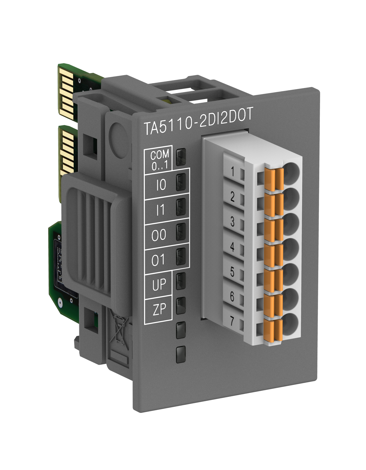 TA5110-2DI2DOT  DİJİTAL G/Ç SEÇENEK KARTI 2 DI 24VDC 2 DO 24VDC 0.5A YAYLI TERMİNALLER DAHİLDİR 