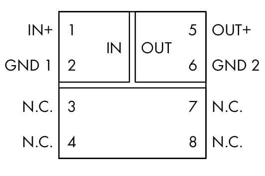 WAGO 857-451   Pasif İzolatör 1 Kanallı Akım Girişi Sinyali Akım Çıkışı Sinyali Giriş Üzerinden Güç 6mm Modül Genişliği 2.50 mm²