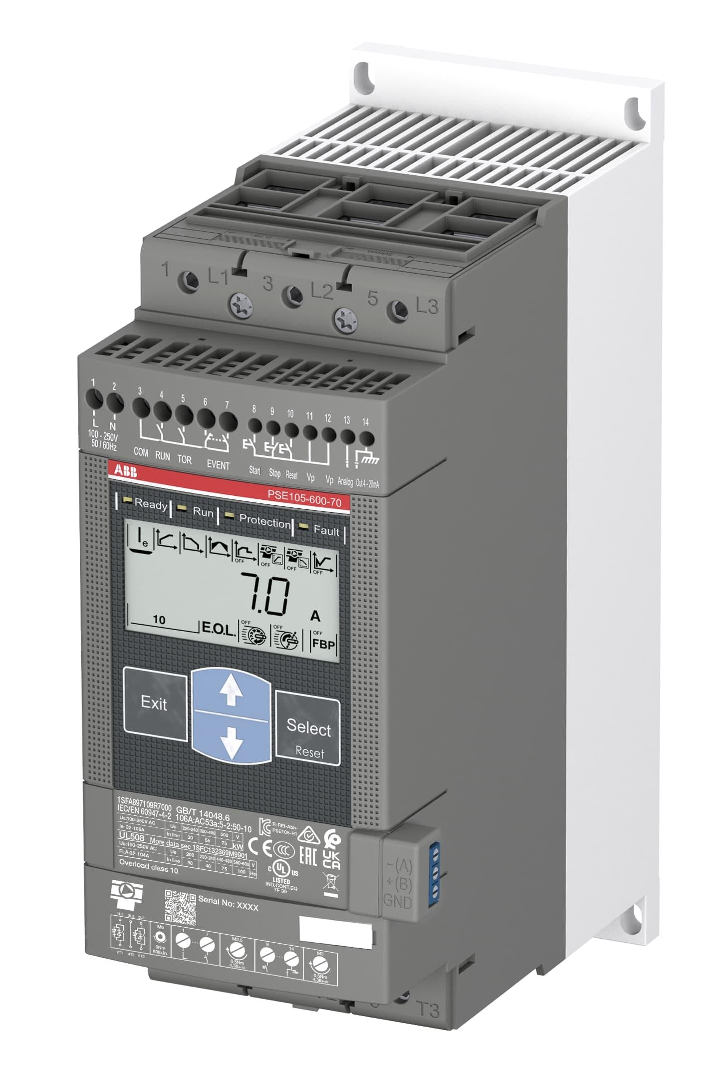 PSE105-600-70 55 KW SOFT STARTER
