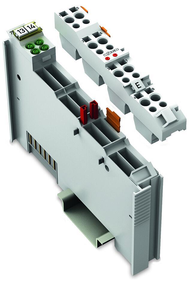 WAGO 753-432   4 Kanallı Dijital Giriş 24 VDC 3ms 2 İletkenli Bağlantı