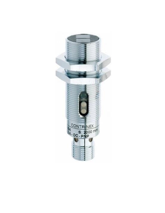 2mt.'ye kadar algılama , PNP/NC , Reflektörlü ,  M12 4-pin konnektörlü