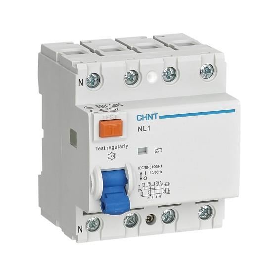 200230 4X40A 300mA 6KA Kaçak Akım Rölesi AC Tipi NL1 AC Serisi