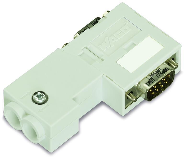 WAGO 750-972 Fieldbus Konnektörü PROFIBUS D-sub Erkek Konnektörlü 9 Kutuplu