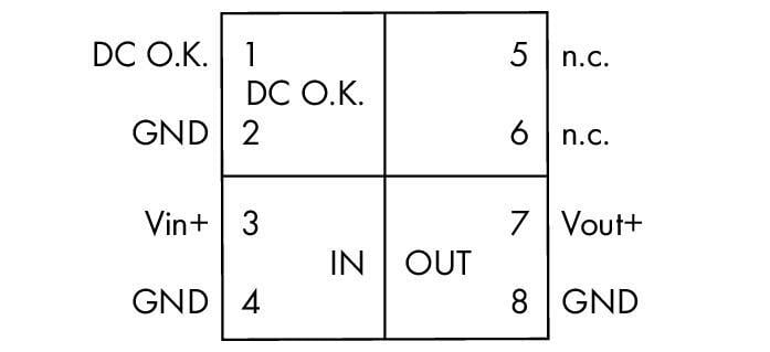 WAGO 787-2803 DC/DC Konvertör 48VDC Giriş Gerilimi 24VDC Çıkış Gerilimi 0.5A Çıkış Akımı DC OK Kontak