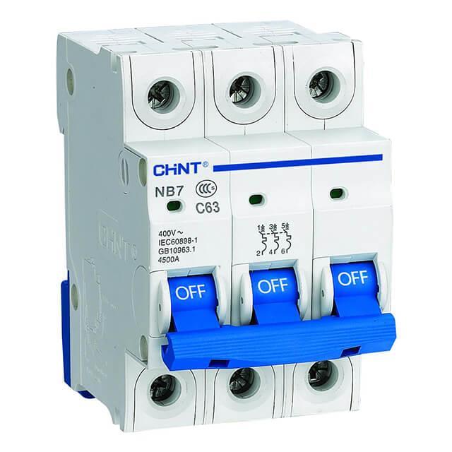 192256 3X10A 6KA C Otomat NB7 Serisi