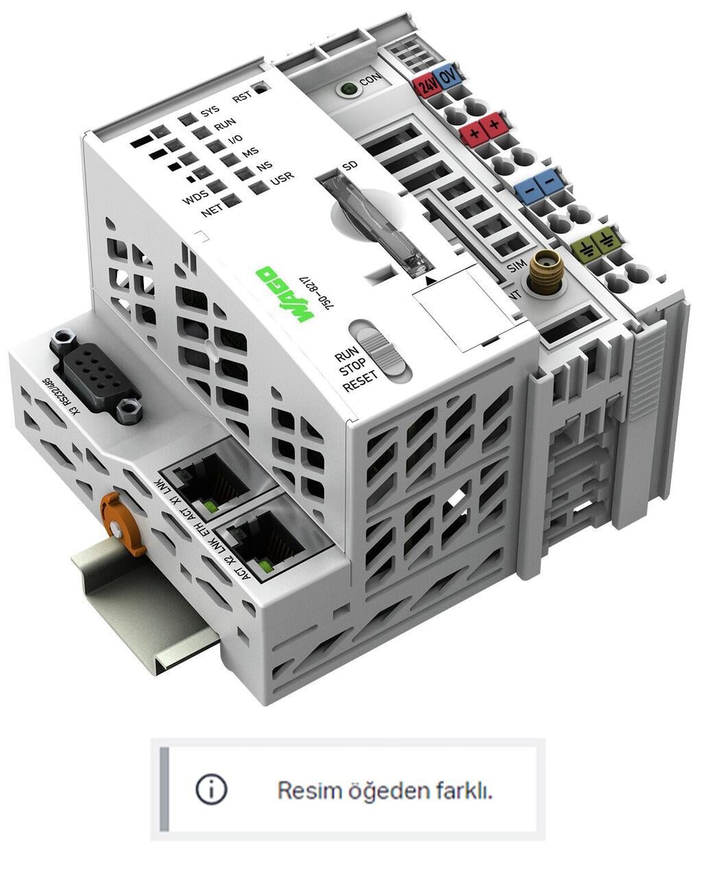 WAGO 750-8217/025-000  Kontrolör PFC200 2.Nesil 2xETHERNET RS-232/-485 Mobil Radyo Modülü 4G EU versiyonu Geniş Sıcaklık