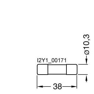 3NW6005-1 16A Silindirik (Kartuş) SİGORTA Ölçü 10X38