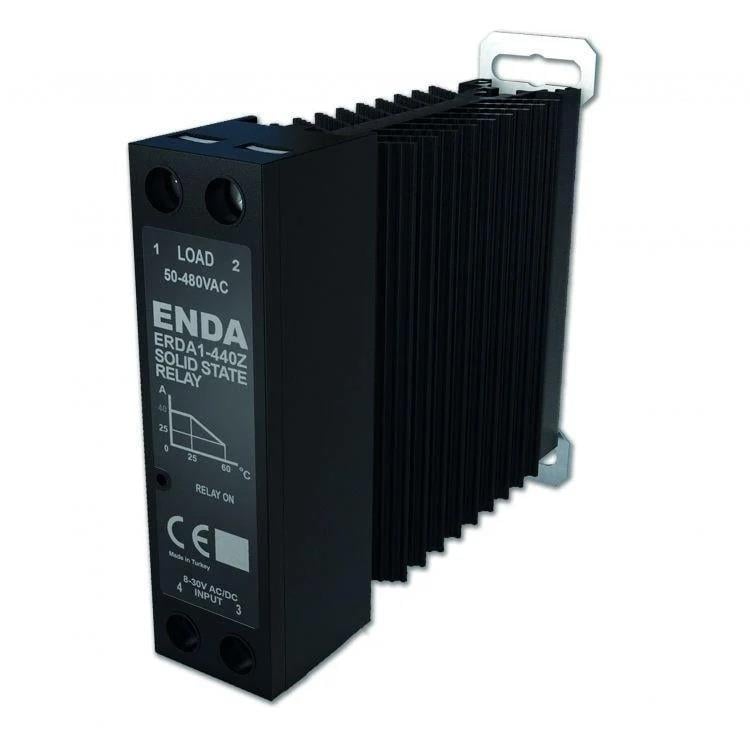 ENDA ERDA1-440Z Ray Montaj SSR 40A input 8-30V AC/DC output 20-480V AC