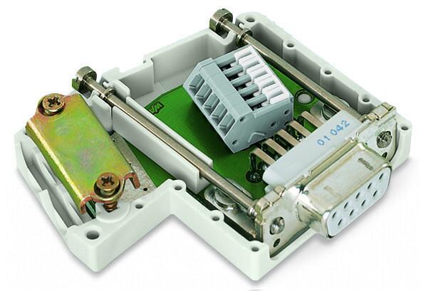 WAGO 750-961  INTERBUS Fieldbus Konnektörü (IN) D-sub Dişi Konnektörlü 9 Kutuplu