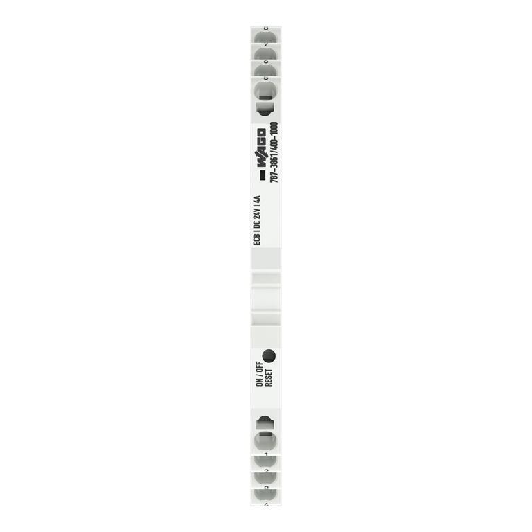 WAGO 787-3861/400-1000  Elektronik Devre Kesici 1 Kanallı 24VDC Giriş Gerilimi 4A NEC Sınıf 2 Sinyal Kontağı