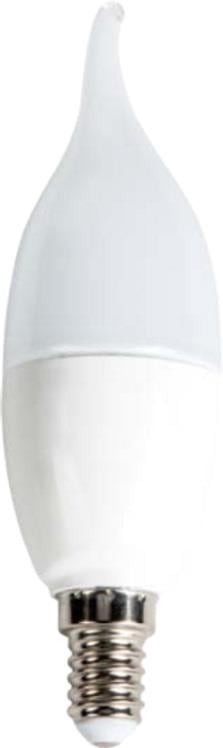 CT-4080 7W LEDLİ KIVRIK BUJİ AMPUL BEYAZ