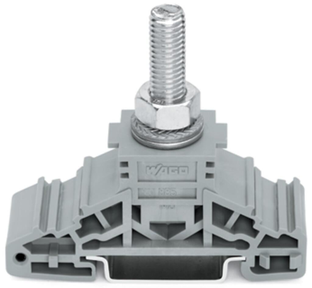 WAGO 885-108  Pabuç Bağlantılı Dın-Ray 35x15 Ve 35x7.5 İçin 1 Saplama M8 50mm² Gri