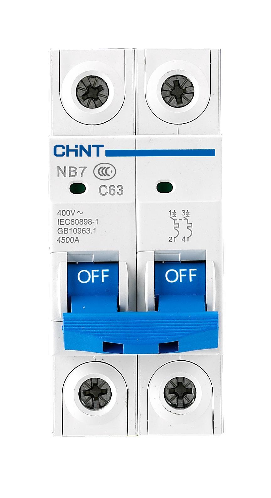 192217 NB7 / 2 KUTUP 6kA C / 10A OTOMATİK SİGORTA