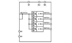 WAGO 787-1664 Elektronik devre kesici 4 Kanallı 24 VDC Giriş gerilimi ayarlanabilir 2 - 10A İletişim yeteneği 10.00mm²