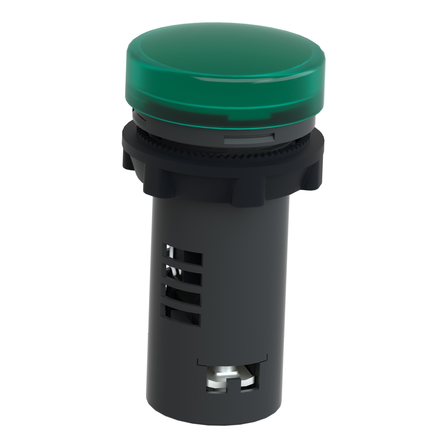 XA2-EVB3LC Yeşil 24V AC/DC beslemeli Dahili Korumalı LEDli