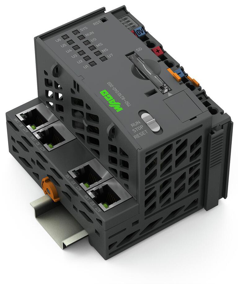 WAGO 750-8210/040-000  Kontrolör PFC200 2.Nesil 4xETHERNET Aşırı