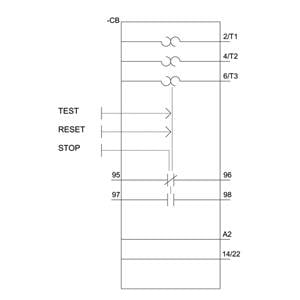 3RU2116-1AB0 1.1-1.6A Termik Röle Boy S00 Kontaktöre Direk Montajlı