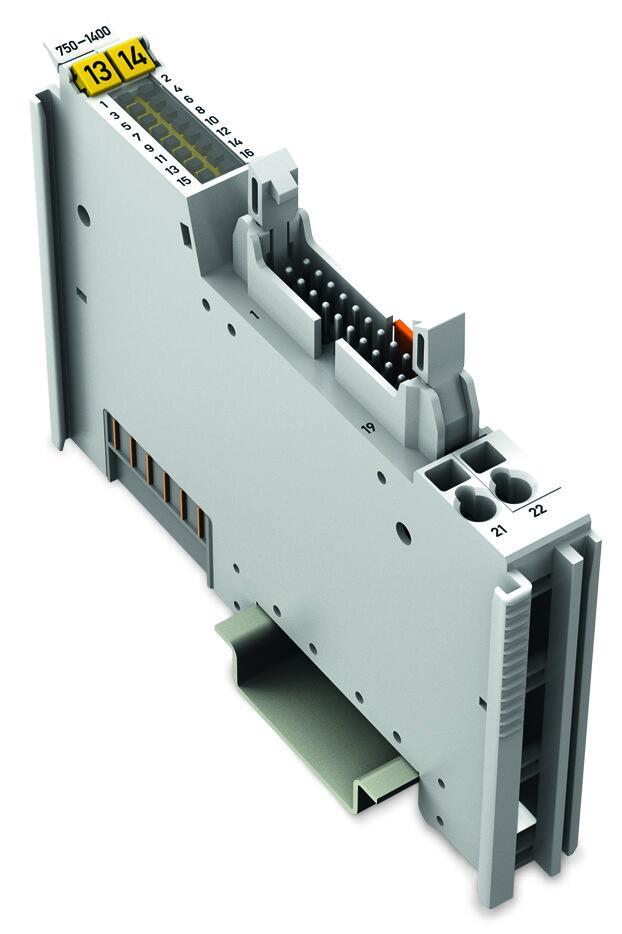 WAGO 750-1400   16 Kanallı Dijital Giriş 24 VDC 3ms Şerit Kablo