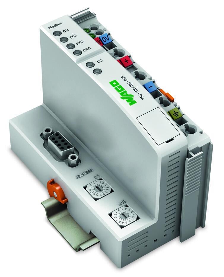WAGO 750-316/300-000   Fieldbus Kuplörü MODBUS RS-232 115,2 kBd